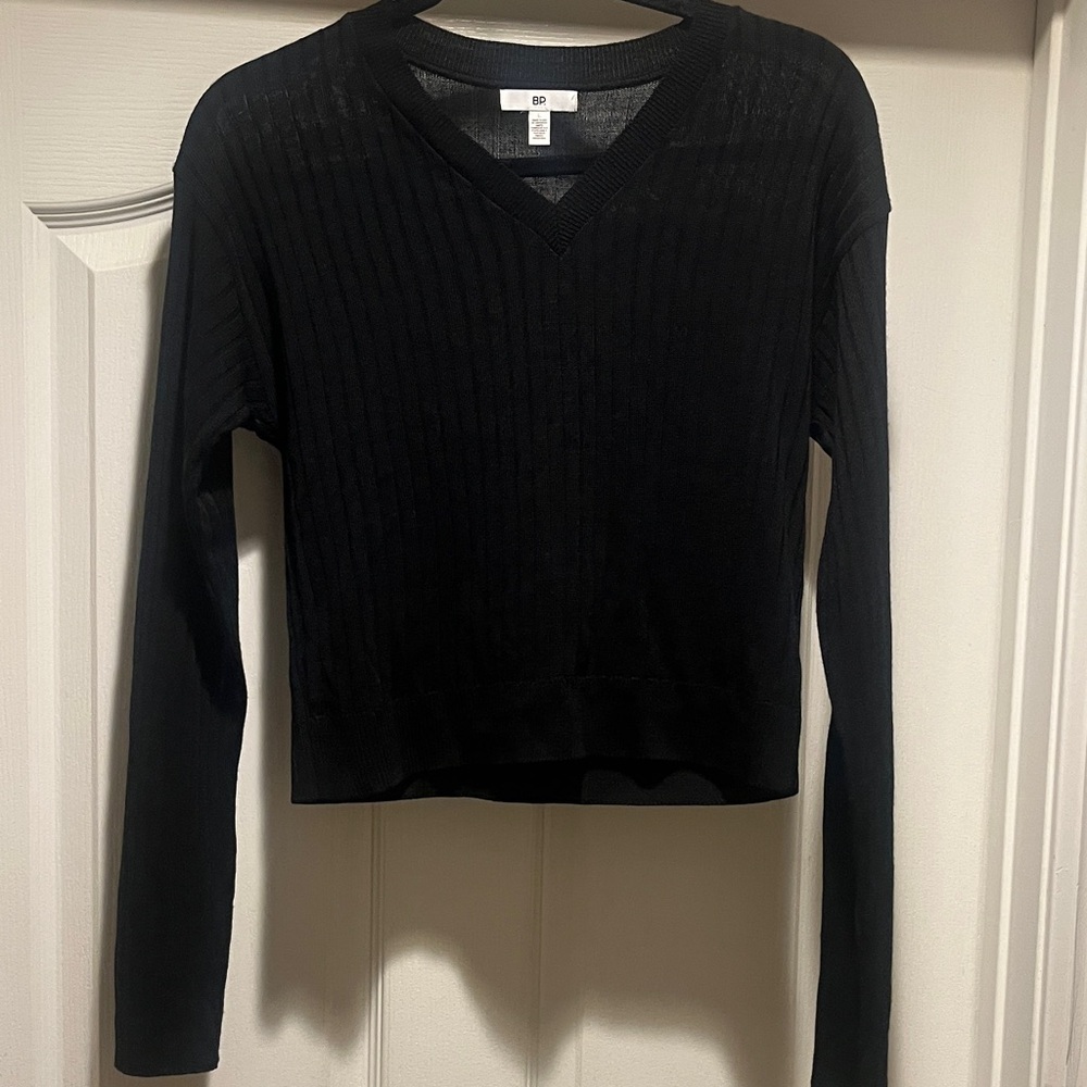BP Black V-Neck Sweater